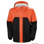 HH Storm Rain Jacket arancio/nero L