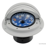 Bussola Riviera 3" con coperchio blu/grigia