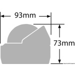 Bussola Ritchie Explorer 2"3/4 esterna nera/nera - immagine 2