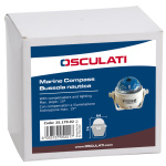 Bussola con staffa Finder bianca, rosa blu - immagine 3