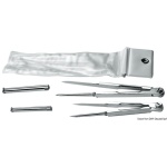 Compasso ottone cromato 140 mm