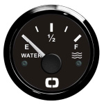 Indicatore livello acqua 240/33 ohm nero/nera