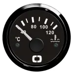 Indicatore temperatura acqua 40/120° nero/nera