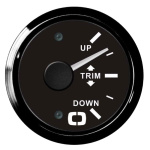 Indicatore trim 0/190 ohm nero/nera