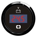 Voltmetro digitale 8/32 V nero/nera