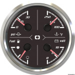 Strumento multifuzione 85 mm nero/nera