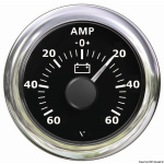Amperometro -60 A +60 A nero