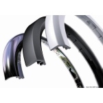 Ghiera tonda cromata 52 mm