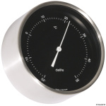 Termometro Clausen inox satinato/nero