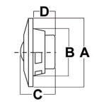 Coppia casse bianche 180 mm 100 W - immagine 2
