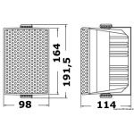 Casse stereo Cabinet nere - immagine 2