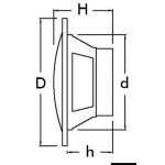 Coppia di casse stereo doppio cono bianche 5,25" - 2X80W - immagine 2