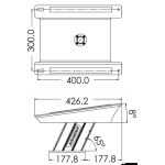 Power Tower in alluminio SCANSTRUT per Starlink - immagine 2