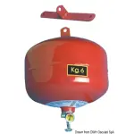 Estintore automatico 6 Kg a pioggia