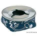 Posacenere acciaio inox rosso