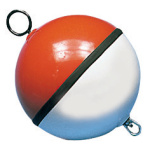 Boa sfera bianca/rossa piena 1000 mm