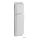 Parabordo PVC piatto 762 mm bianco