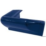 Protezione per pontile angolare in PVC blu