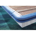 Protezione per pontile 760 mm blu - immagine 2