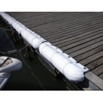 Protezione per pontile 900 mm bianco