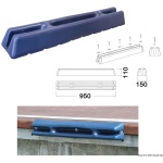Protezione per pontile 950 mm blu