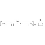 Protezione per pontile MEDIUM FENDER blu