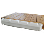 Protezione per pontile MEDIUM FENDER bianca