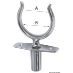 Scalmo ottone cromat a scatto 42 mm