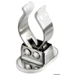 Clip inox per tubi 30/35 mm