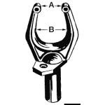 Scalmo nylon nero 32 x 46 mm