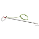 Gancio d'accosto telescopico per ormeggio alle boe