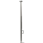 Asta portabandiera 610 mm Ø25 mm