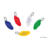 Portachiavi motoscafo blu