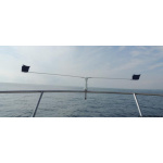 Supporto a morsetto StopGull per corrimano - immagine 2