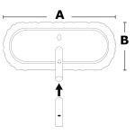 Spazzolone Osculati Eco 195x85 morbido giallo - immagine 2