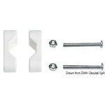 Morsetto nylon 22-25 mm