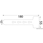Tenditelone regolabile in plastica morbida - immagine 2