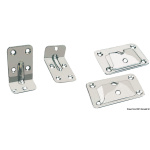 Serie mensole in acciaio inox