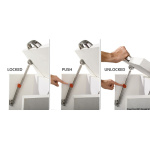 Dispositivo di sicurezza per molle a gas 355 mm - immagine 3