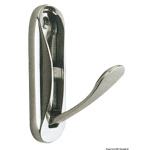 Appendiabito ottone cromato 75x25 mm