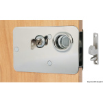 Serratura ottone cromato 134x80 mm - immagine 2