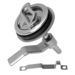 Alzapagliolo inox no serratura