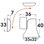 Fermaporte magnetico ott.cr. - immagine 2