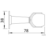 Fermaporte magnetico pivotante versione alta - immagine 2