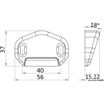 Fermaporte magnetico a scomparsa - immagine 2