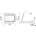 Fermaporte magnetico a scomparsa - immagine 3