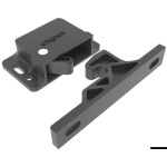 Chiusura a spinta con gancio Grabber 55 mm nero - immagine 3