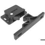 Chiusura a spinta con gancio Grabber 40,6 mm nero - immagine 2
