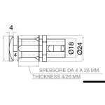 Chiusura Flush Lock ovale - immagine 3