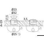 Pomello ot.cr. mm 19